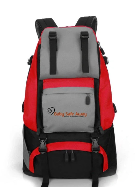 40L Nylon Hiking Backpack for outdoor sports and camping adventures