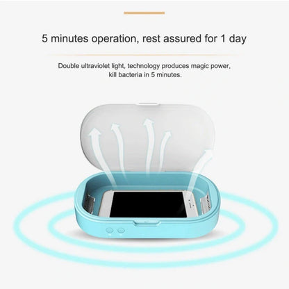 5V Double UV Phone Sterilizer Box with aromatherapy function