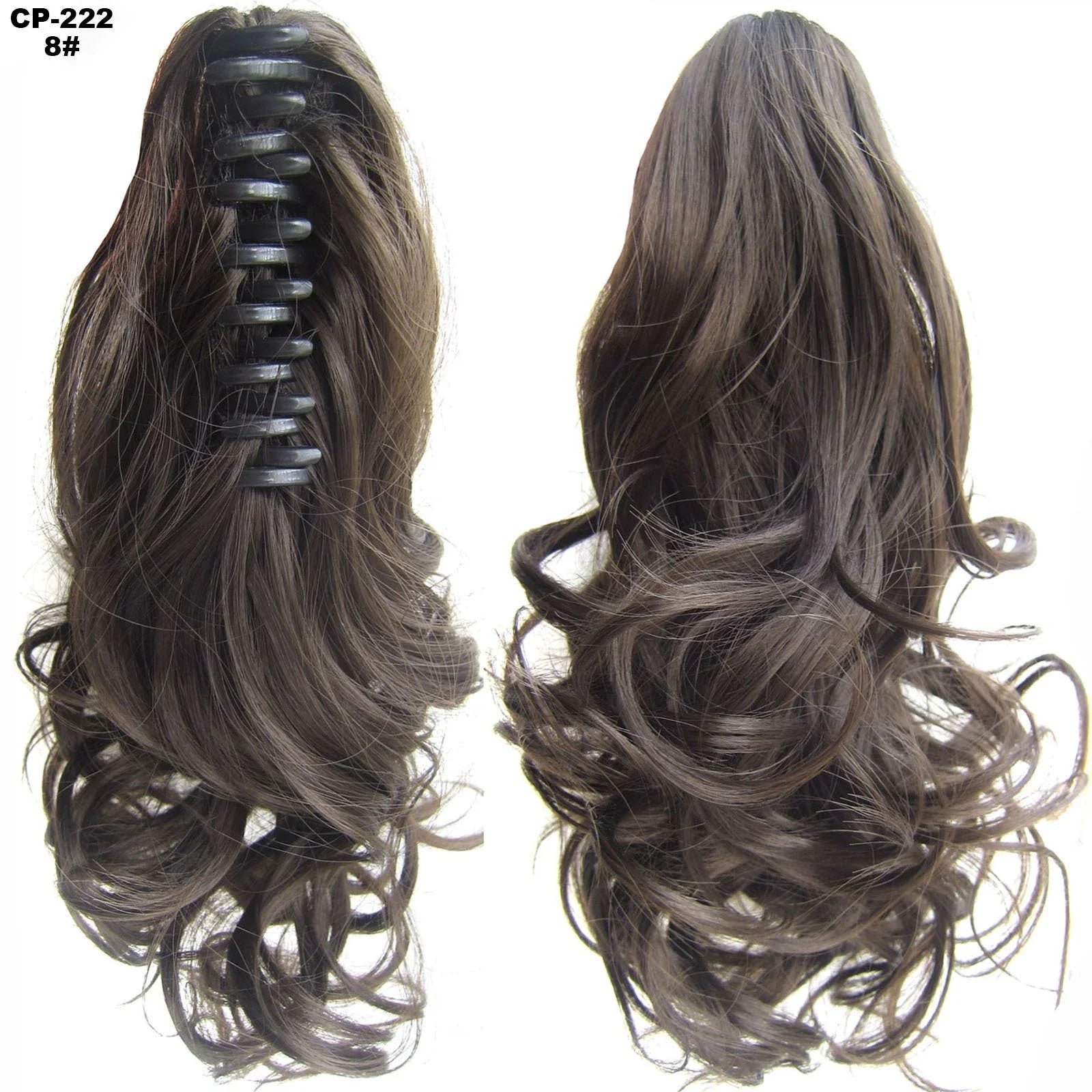 Stylish and realistic-looking hair extension ponytail wrap for versatile hairstyle upgrade