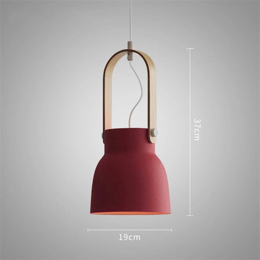 Stylish Nordic-inspired pendant lights with a sleek, industrial-loft design, perfect for modern home decor