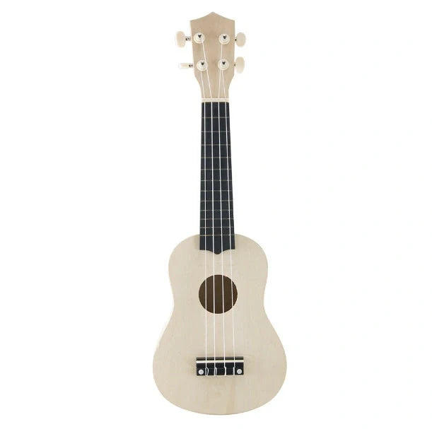 Hand-painted cherry blossom ukulele for beginners with durable basswood construction