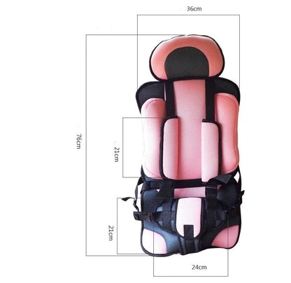 Deluxe Convertible Car Seat with adjustable recline, five-point harness, and removable, machine-washable cover