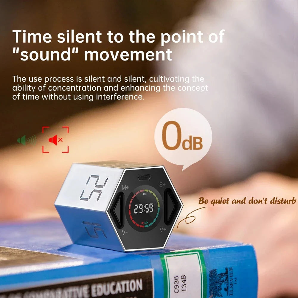 High-Performance Digital Kitchen Timer with Alarm Clock - Versatile cooking companion with long-lasting battery, adjustable volume, and precise timing