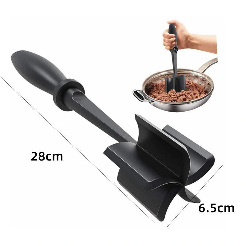 Nylon Meat Chopper for efficient food preparation, heat-resistant and dishwasher safe