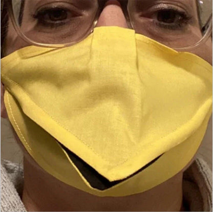 Comfy cotton face covering with a charming duck design, available in various colors and sizes for everyday protection and style.