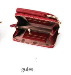 Stylish PU leather shoulder bag featuring a lychee pattern design in a range of vibrant colours