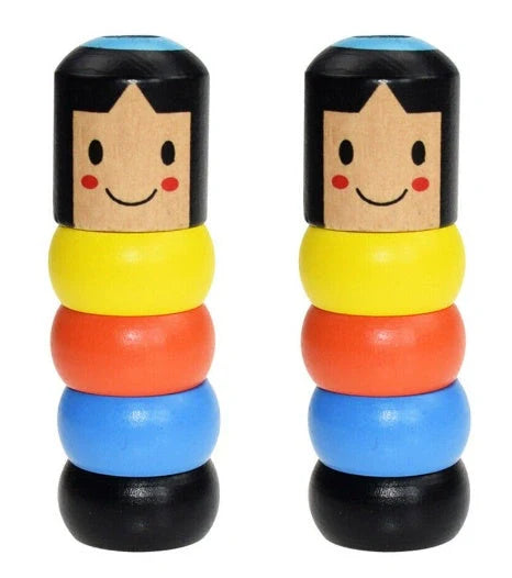 Immortal Daruma Unbreakable Wooden Man Magic Toy for magicians and entertainers