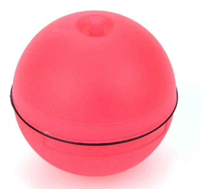 Interactive LED laser cat toy ball with catnip, perfect for keeping your feline friend entertained