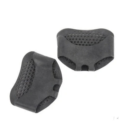Breathable silicone honeycomb front pads for high heels, offering pain relief and comfort.