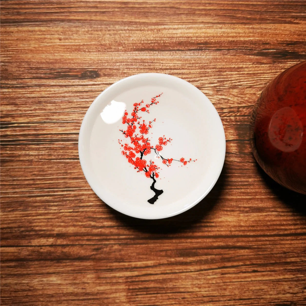 Magic Sakura Cup - Ceramic tea cup with temperature-sensitive sakura design