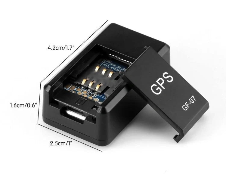 Anti-lost tracking alarm device with SOS and GPS features