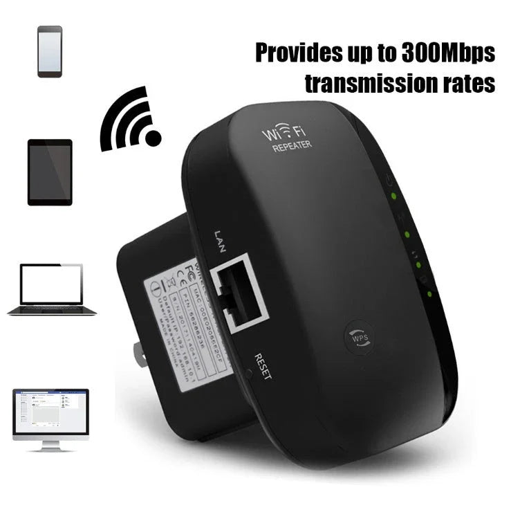 Reliable WiFi Signal Booster - Extend wireless coverage in your UK home with this premium, user-friendly connectivity device