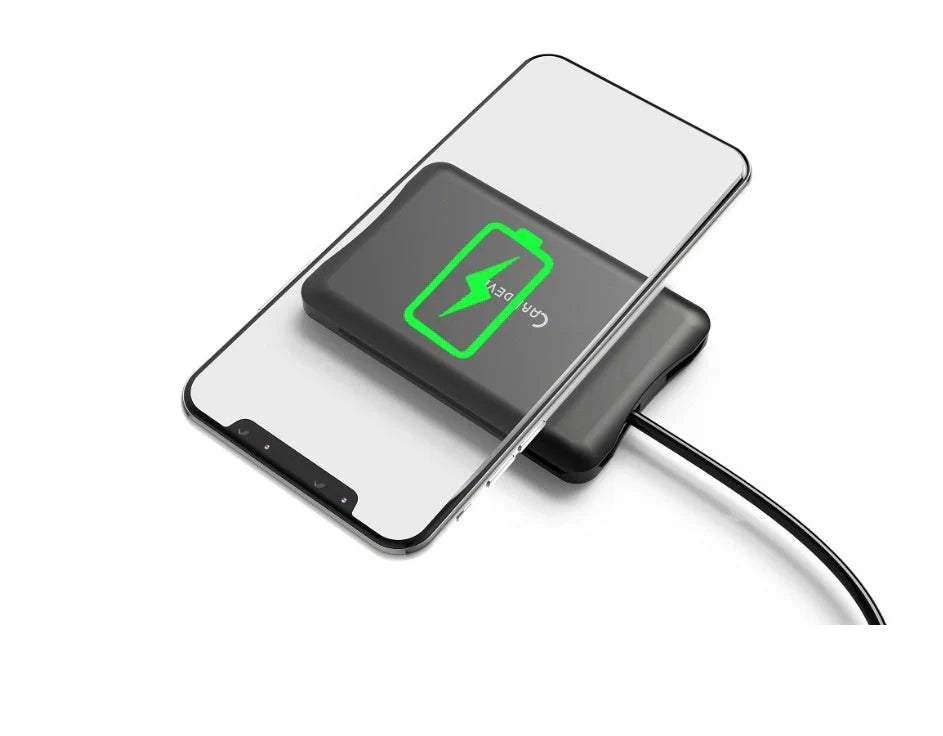 Multifunctional Travel Survival Card All-in-One Data Cable in black, compact and lightweight design
