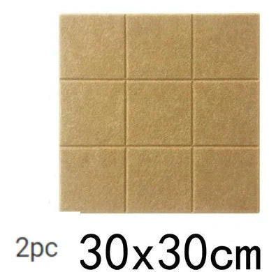 Nordic Small Square Felt Message Board Photo Wall with V-shaped groove design