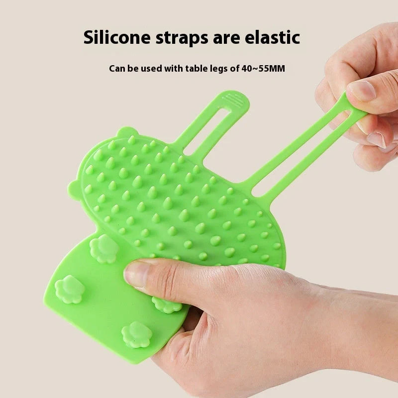 Soothing pet grooming tool with massage and hair removal features, suitable for cats, dogs and other pets