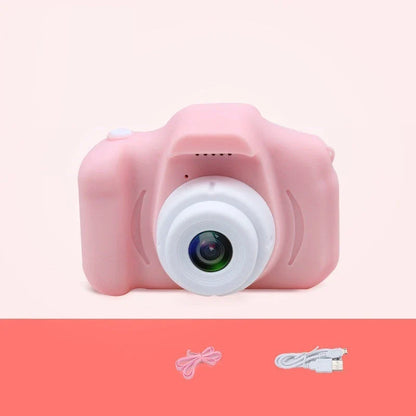 A colorful, cartoon-inspired digital camera for kids with fun filters and high-quality features