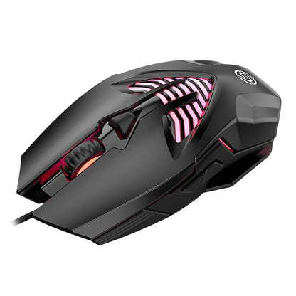 Premium USB wired gaming mouse for office and laptops with ergonomic design and high precision.