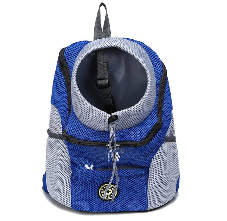 Premium pet carry bag in various colours, featuring breathable mesh panels and reinforced handles for easy transport of your furry companion.