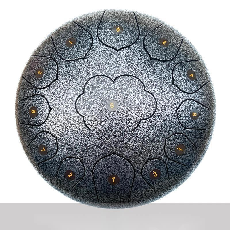 12-inch 13-tone Ethereal Drum in vibrant colours