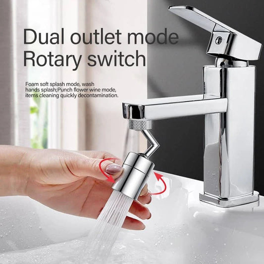 Premium 720-degree swivel kitchen faucet with oxygen-enriched water flow and multi-layer filtration for superior convenience and water quality
