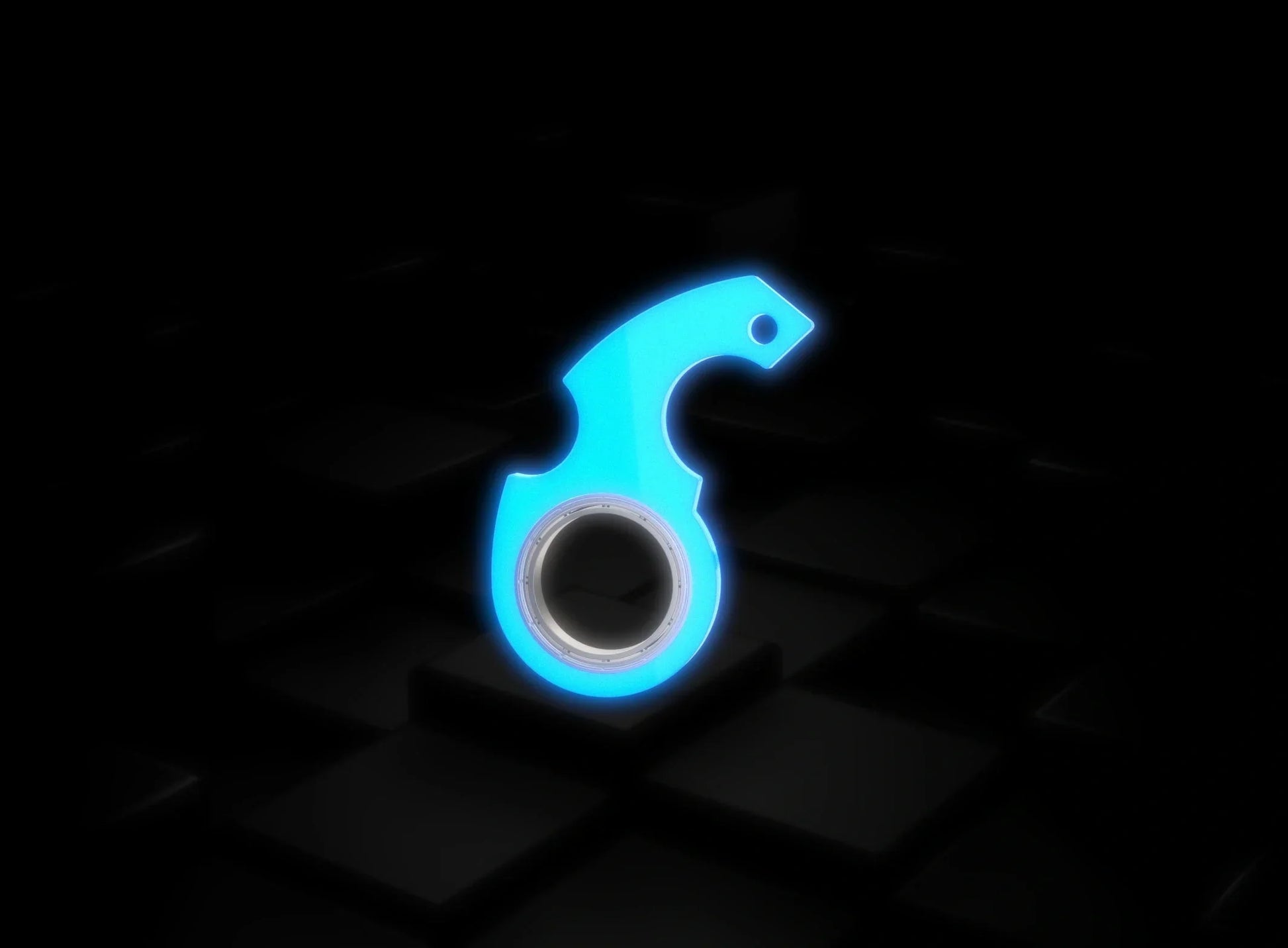 Premium fidget spinner keychain made with durable zinc alloy, available in multiple vibrant colours for stress relief and improved focus