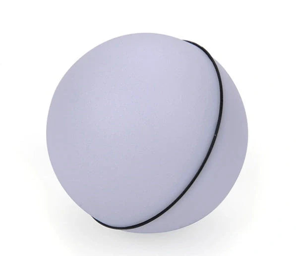 Interactive LED laser cat toy ball with catnip, perfect for keeping your feline friend entertained