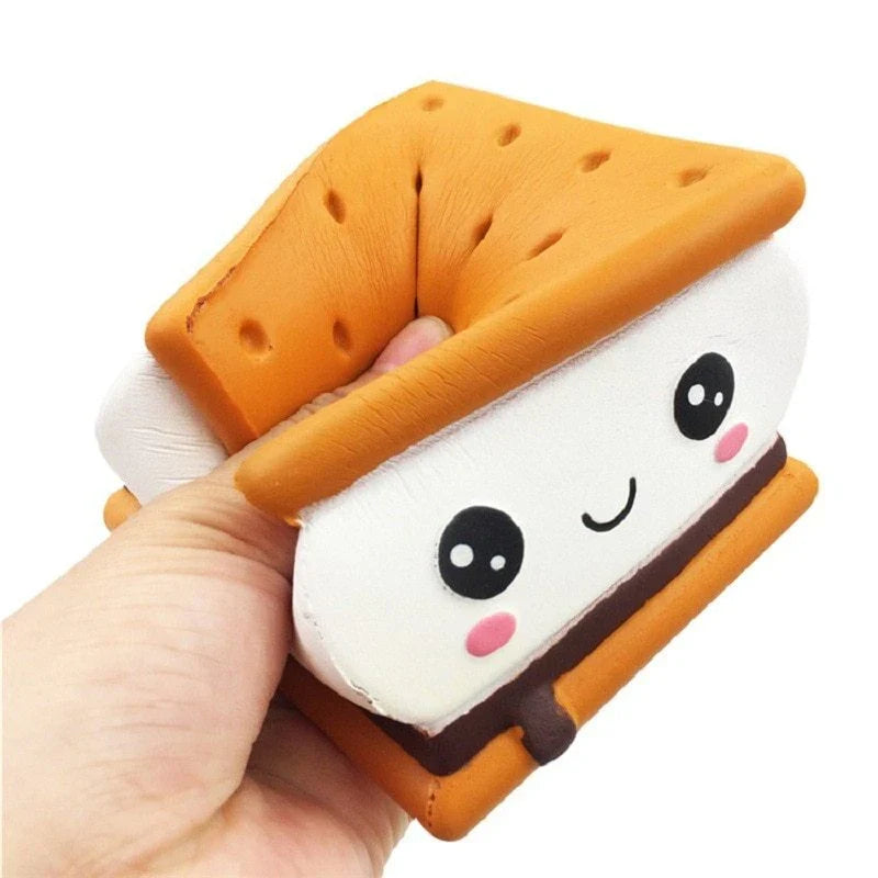 Chocolate Sandwich Biscuit Toy - A delightful treat featuring rich chocolate and a soft, buttery biscuit