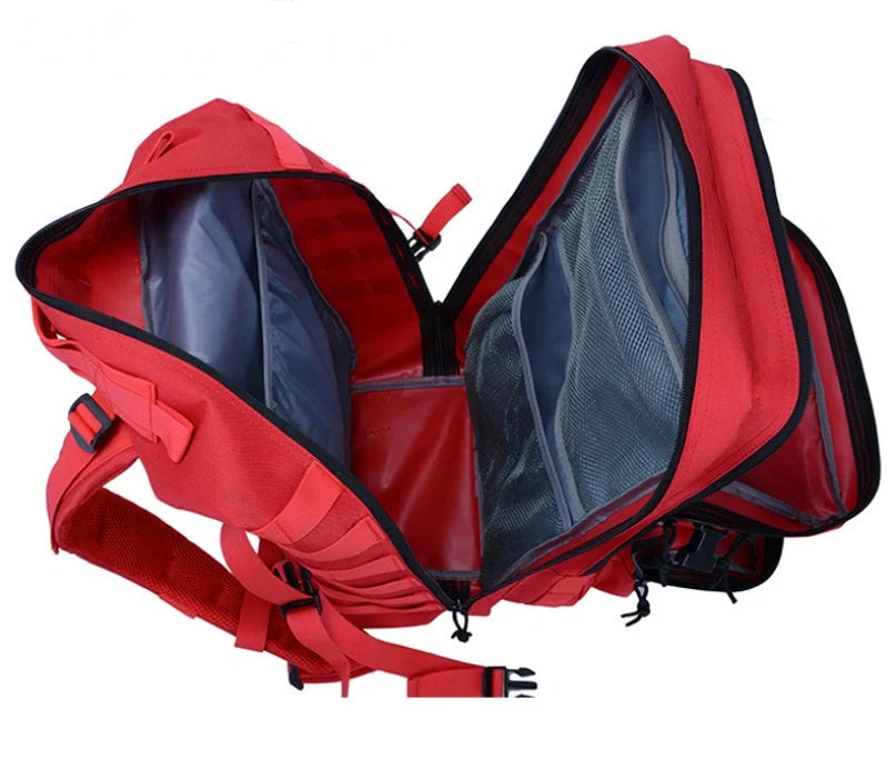 Outdoor Mountaineering Tactical Backpack with MOLLE system and 50 litre capacity