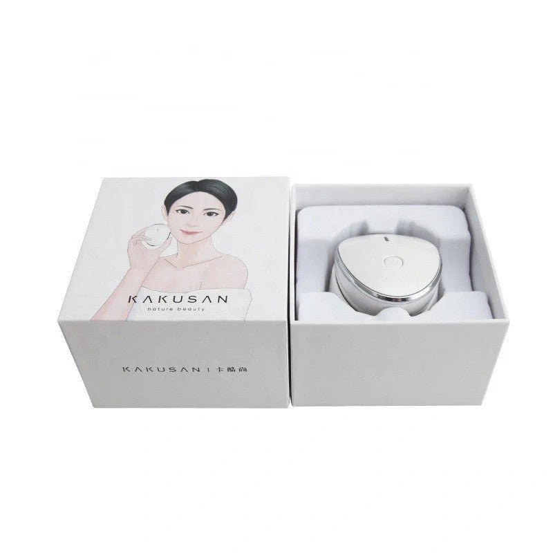 USB Charging Facial Cleansing Massager with silicone bristles and ergonomic design
