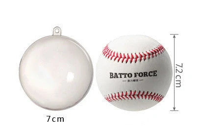 Eco-friendly PS plastic decorative hanging balls for festive and creative decorations