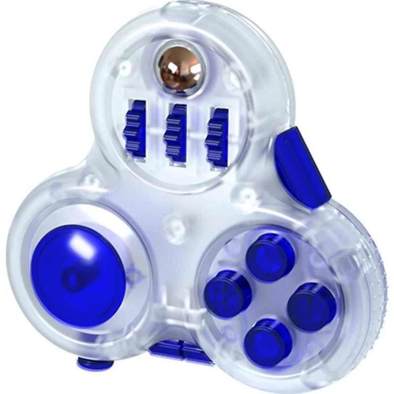 Vibrato Explosive Puzzle and Fun Rubik Cube Toy with 10 fidget functions for stress relief