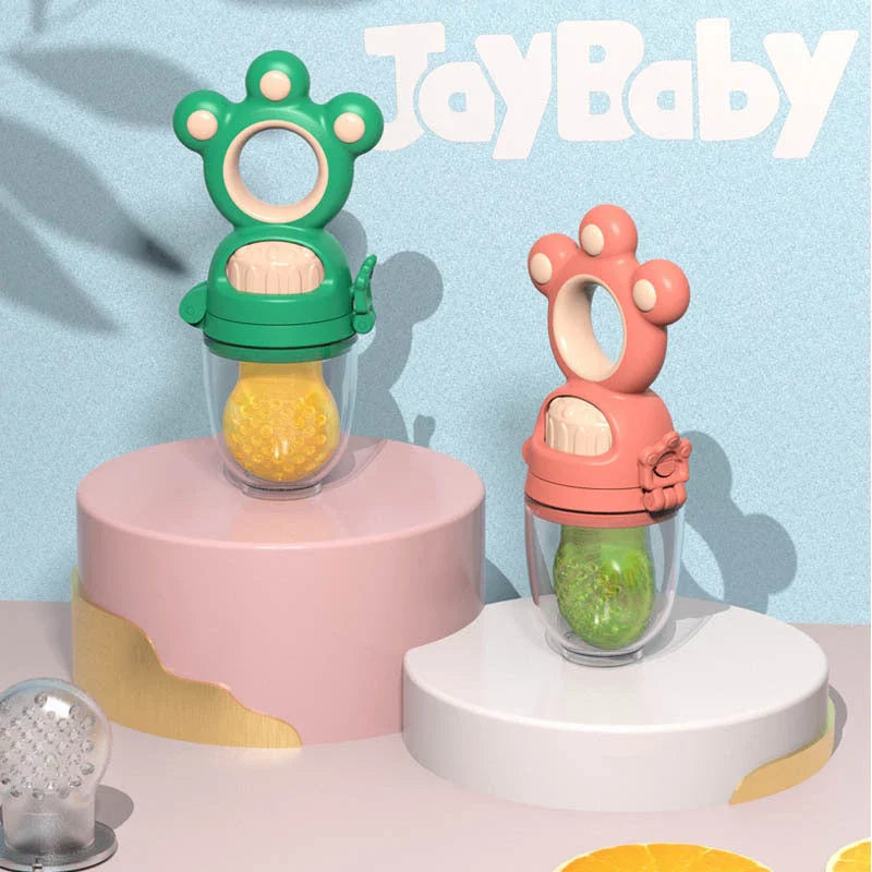 Premium Baby Pacifier Feeder with Soft Silicone Mesh - Hassle-Free Feeding for Healthy Molar Development