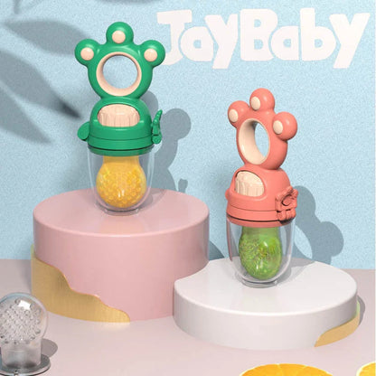 Premium Baby Pacifier Feeder with Soft Silicone Mesh - Hassle-Free Feeding for Healthy Molar Development
