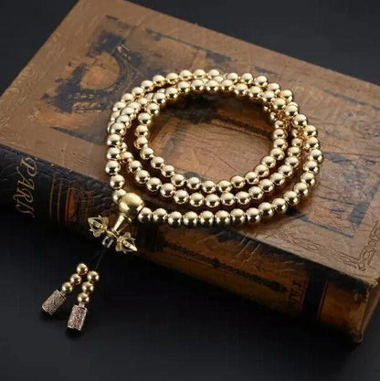 Modern stainless steel thunderbolt bead necklace, perfect for any occasion.