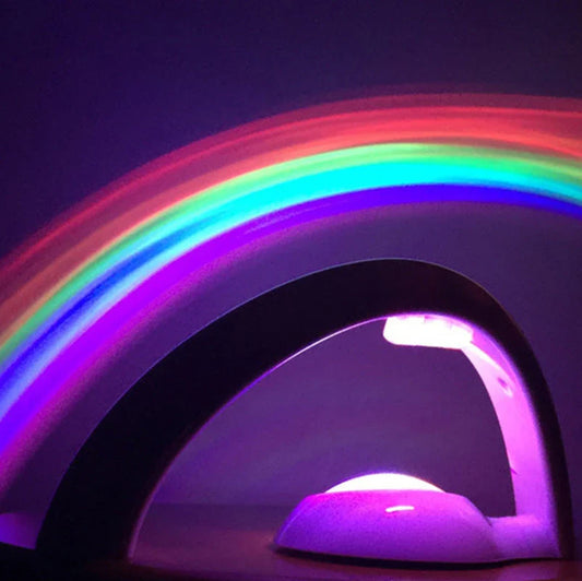 Premium Magical Rainbow Sky Projection Night Light for creating a tranquil, soothing ambience in UK homes