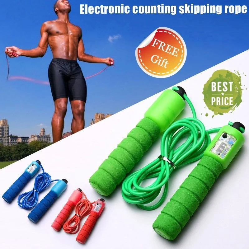 Premium Jump Rope with Built-in Counter for effective fitness tracking