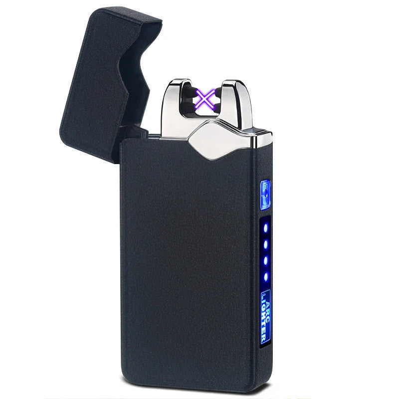 Fingerprint-Activated Lighter in Various Color Options with Stylish Ice Plating Finish