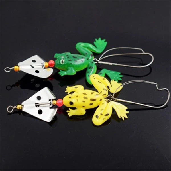 Road bait biomimetic fake bait with anti-hanging bottom hook