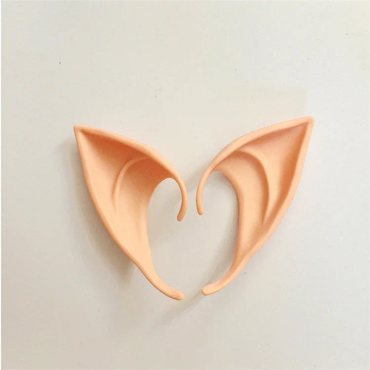 Elf ears in various colours and sizes, made from high-quality, non-toxic latex for a comfortable and realistic Halloween costume accessory