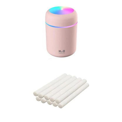 Mini USB Humidifier with Soothing Mist, Quiet Operation, and Automatic Shut-Off for Bedrooms