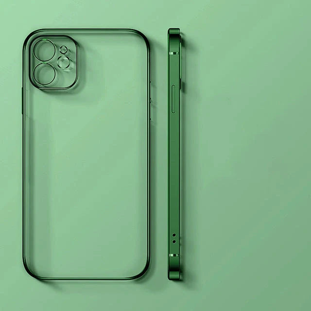 Transparent and ultra-thin mobile phone case in various colours for iPhone 12 Pro Max