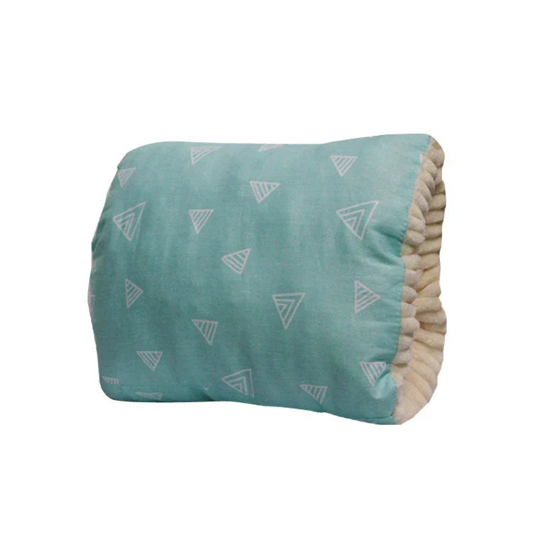 Adjustable baby nursing arm pillow in various colors and patterns, including dark blue, gray, pink, and more. Features soft, breathable cotton fabric and an ergonomic design to support breastfeeding mothers.