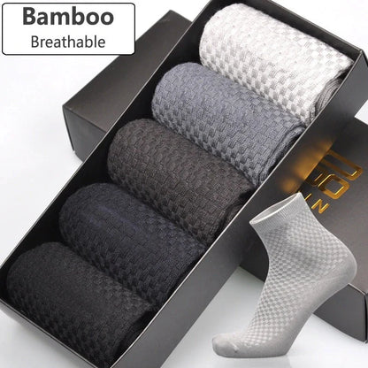 Men's bamboo fibre business socks in various colours for ultimate comfort and style