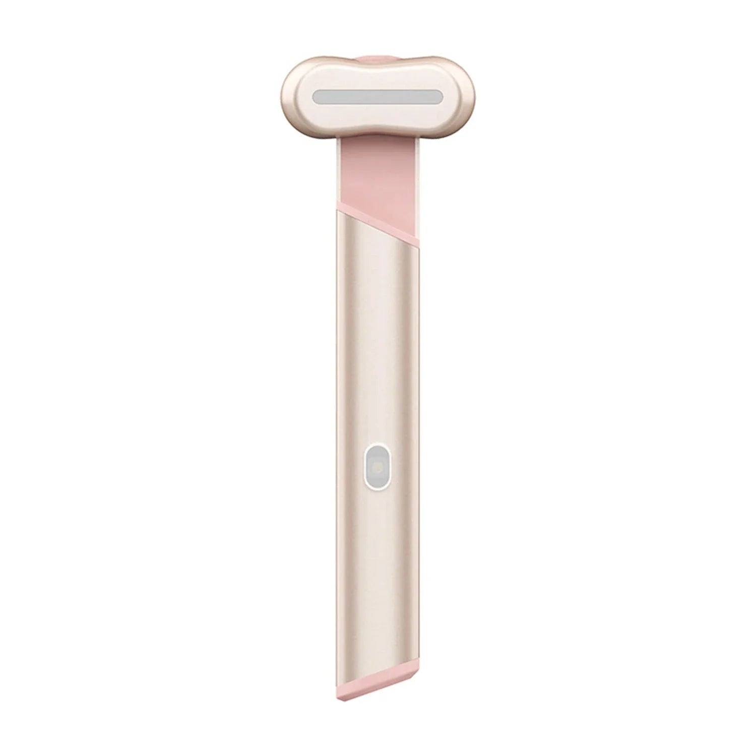 Rejuvenating eye massager with microcurrent, red light therapy, and vibration for youthful, radiant skin