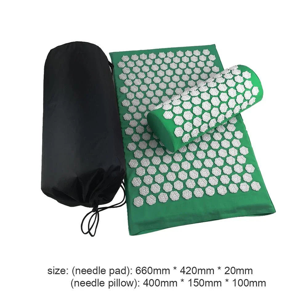 Premium Lotus Acupressure Mats and Pillows for relaxation and rejuvenation