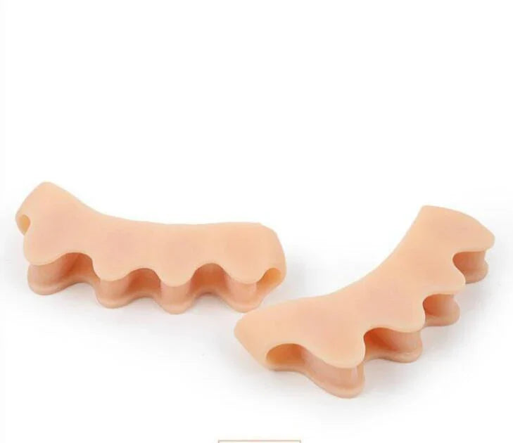 Premium silicone toe corrector for bunions, overlapping toes, and other foot issues