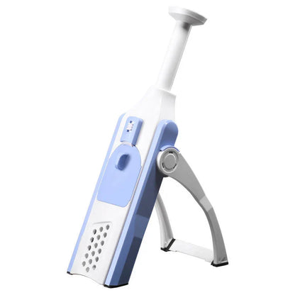 Premium Multifunctional Vegetable Slicer and Chopper with Stainless Steel Blades and Durable ABS Construction