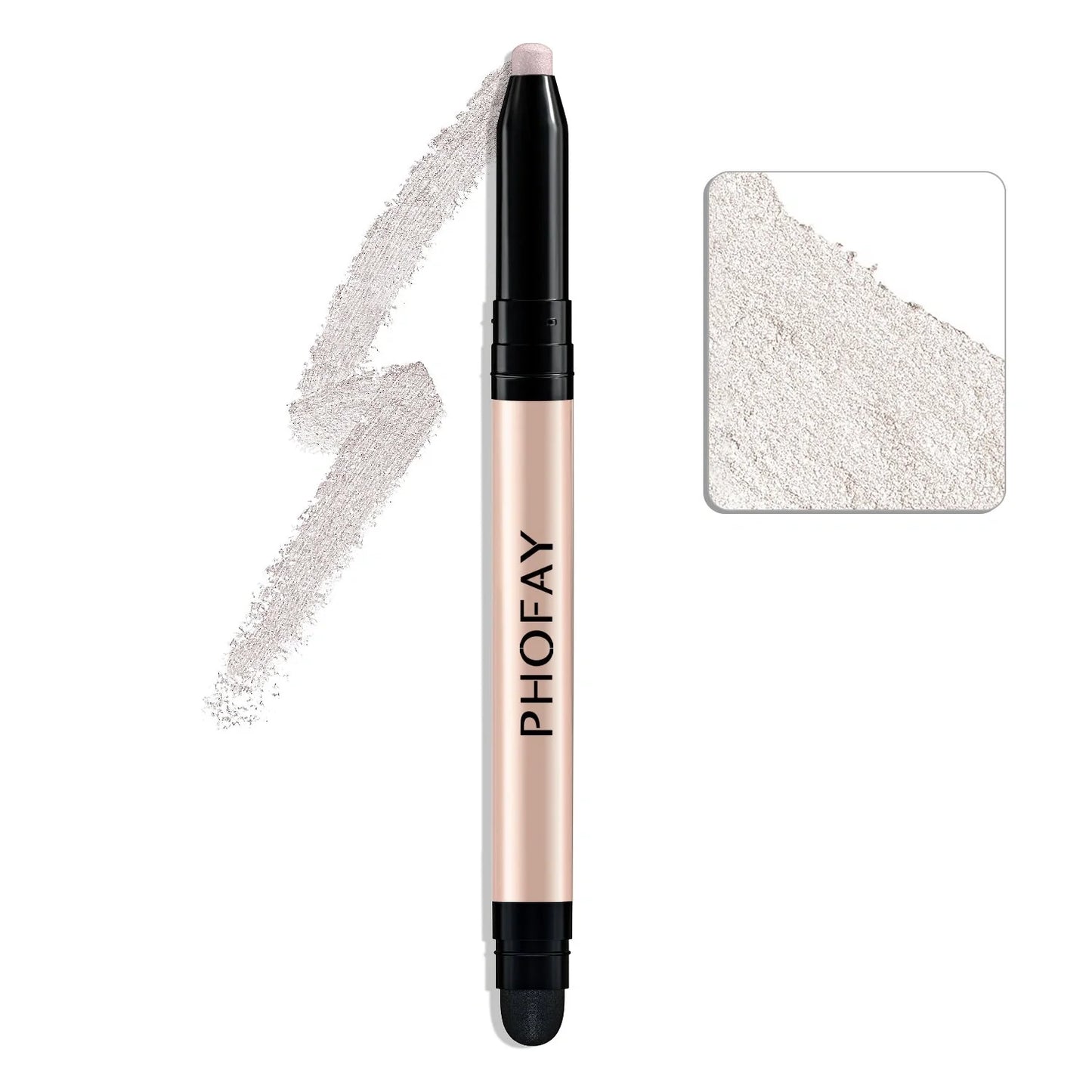 PHOFAY Eyeshadow Stick with built-in smudger in various colors
