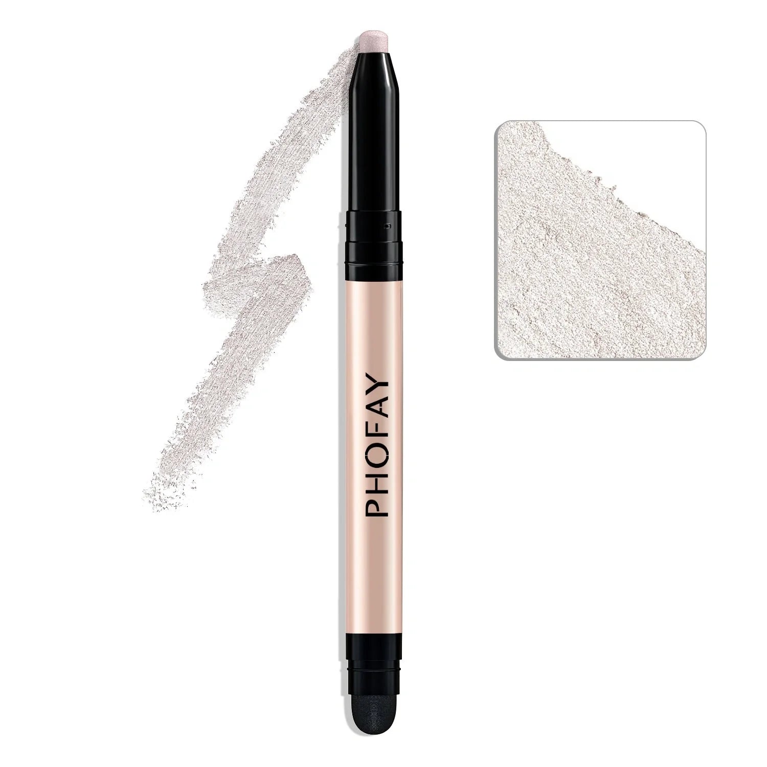 PHOFAY Eyeshadow Stick with built-in smudger in various colors
