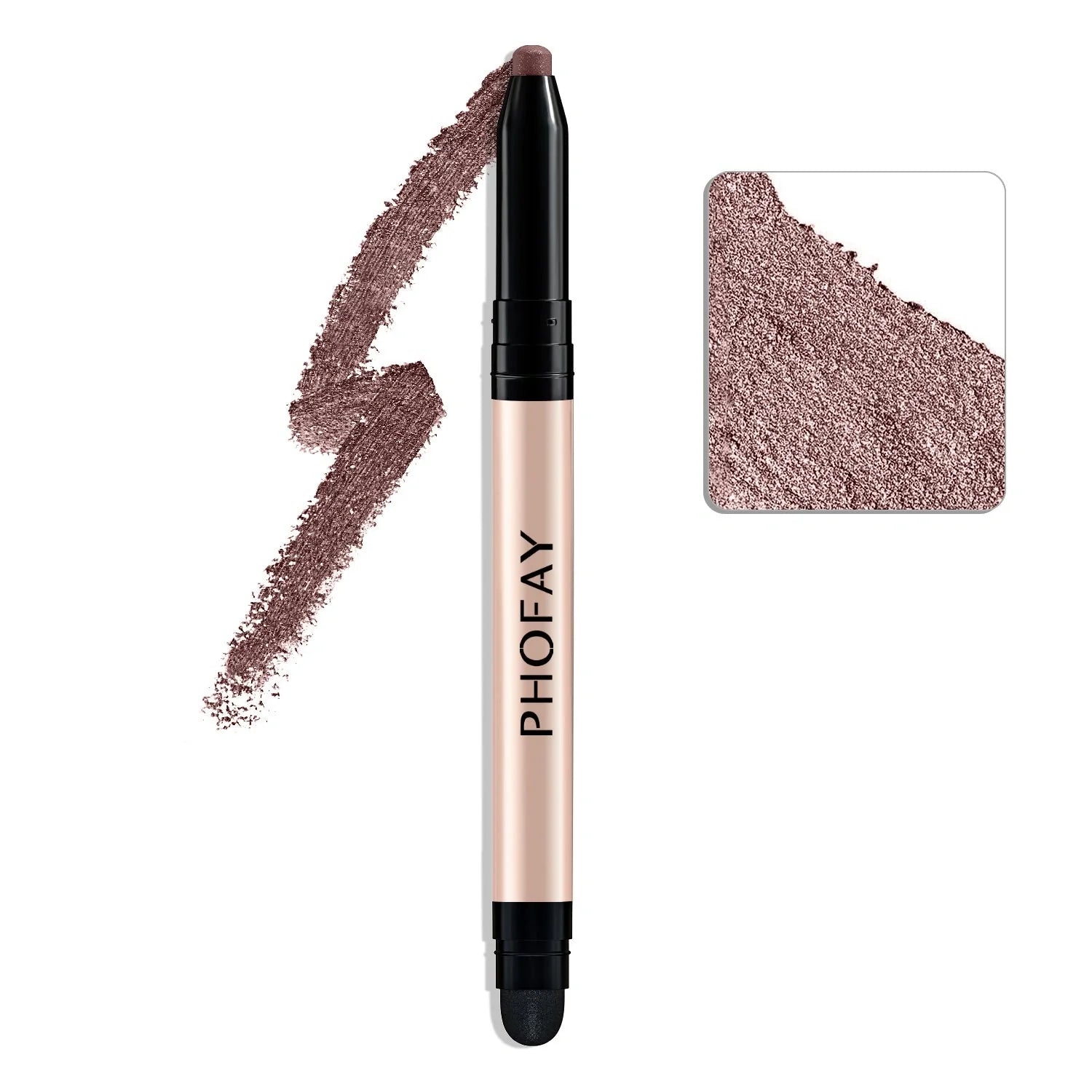 PHOFAY Eyeshadow Stick with built-in smudger in various colors